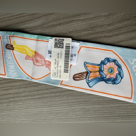 Hermes funny ice cream twilly - Picture 5 of 12